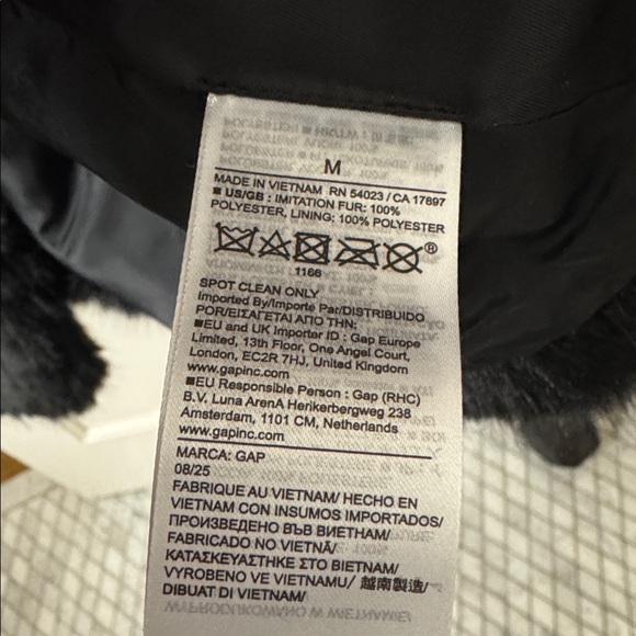 GAP Faux Fur Long Coat - Picture 10 of 13